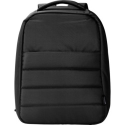 Laptop-Rucksack 15" RPET - Schwarz