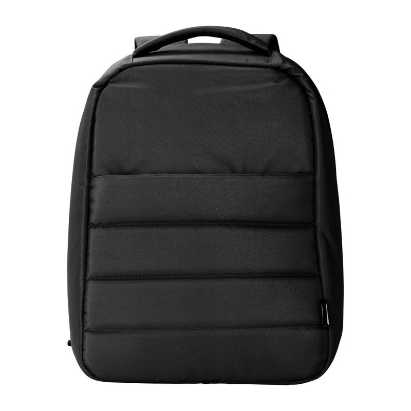 Laptop-Rucksack 15" RPET - Schwarz