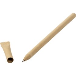 Kugelschreiber aus Recyclingkarton - Braun