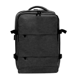 RPET Laptop-Rucksack - Schwarz