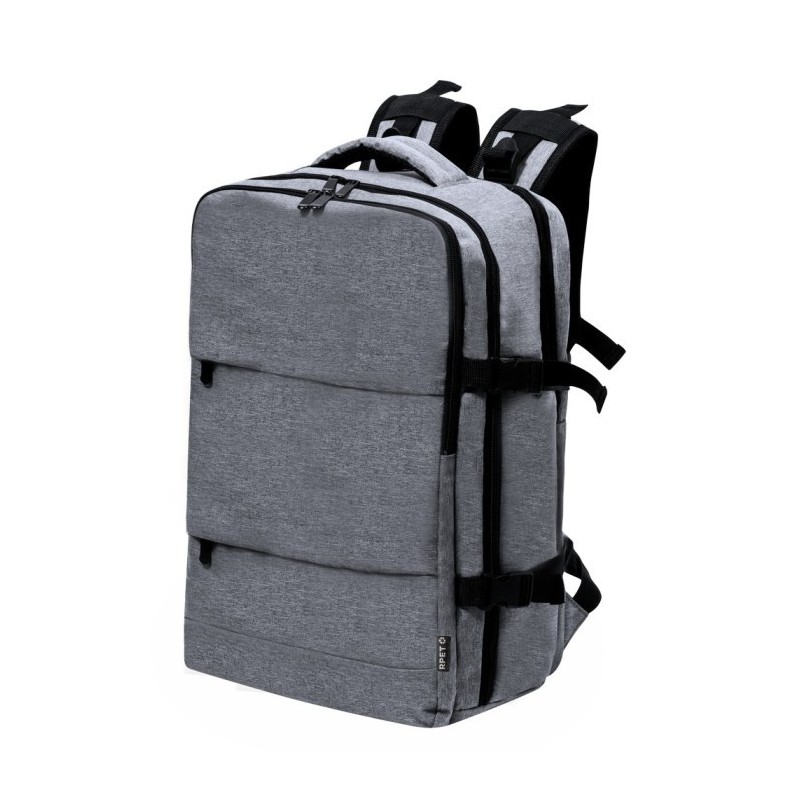 RPET Laptop-Rucksack - Grau