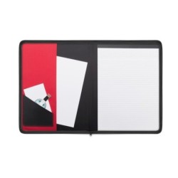 Konferenzmappe ca. A4 mit Notizbuch - Rot