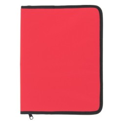 Konferenzmappe ca. A4 mit Notizbuch - Rot