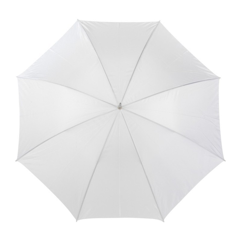 Regenschirm, manuell - Weiß