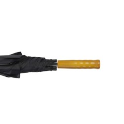 Regenschirm, manuell - Schwarz