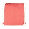 B'RIGHT Kordelzugbeutel aus recycelter Baumwolle - Rot