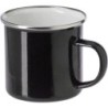 Emaillierter Becher 350 ml - Schwarz