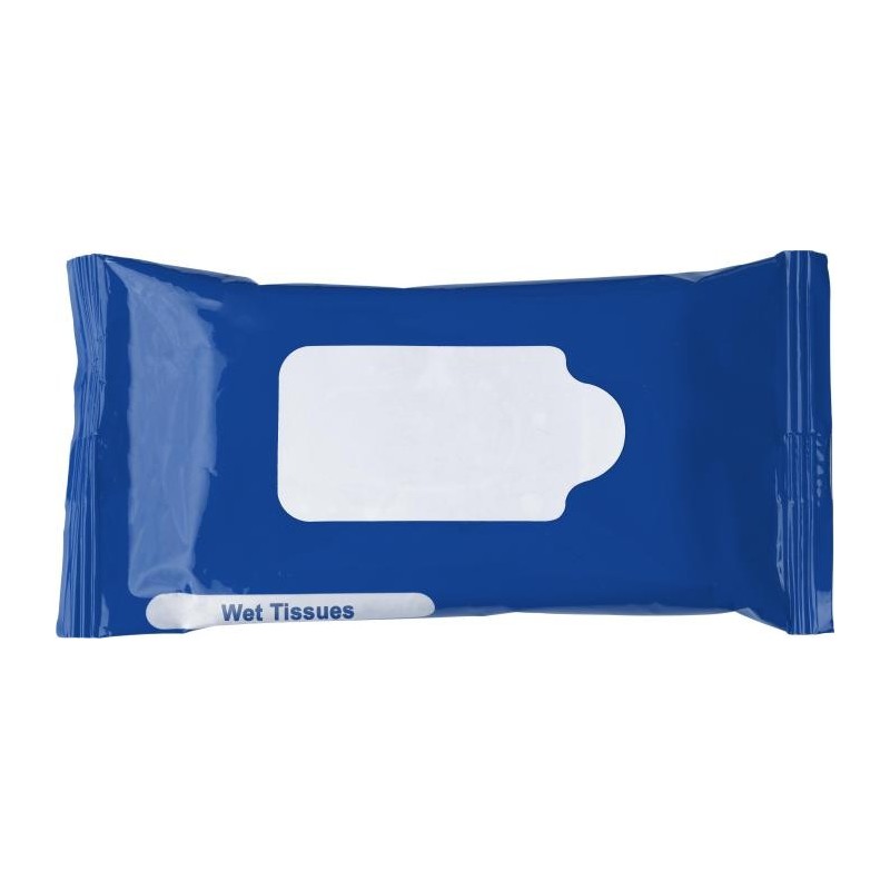 Pflegetücher in Verpackung - Blau