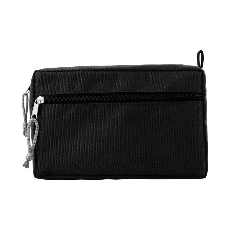 Kosmetiktasche aus RPET - Schwarz