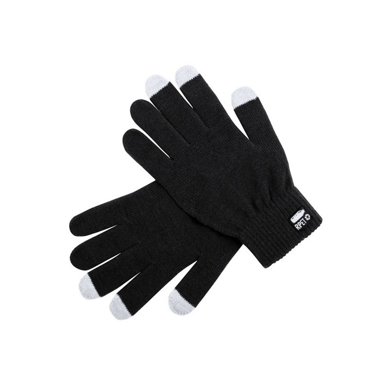 Handschuhe aus RPET - Schwarz