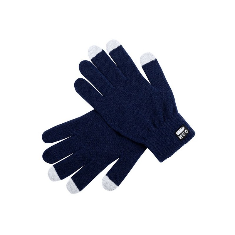 Handschuhe aus RPET - Dunkelblau