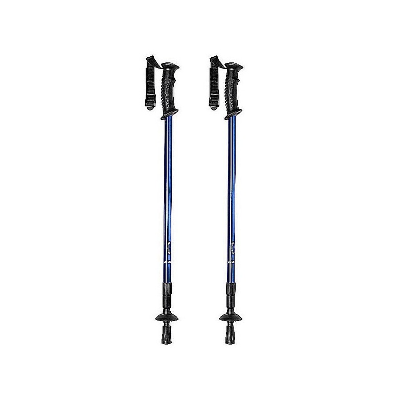 Wanderstöcke-Set, Wanderstöcke, 2-tlg - Blau