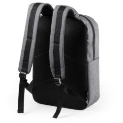 Laptop-Rucksack 15" aus RPET - Grau