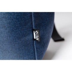 RPET 15" Laptop- und 10" Tablet-Rucksack - Dunkelblau