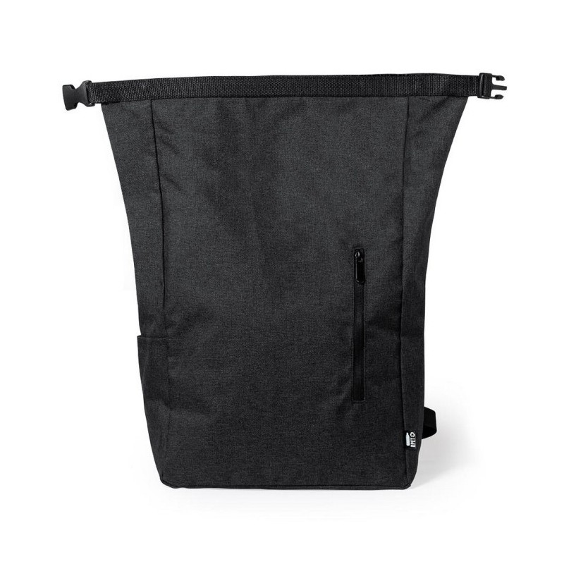 Wasserdichter RPET-Rucksack - Schwarz