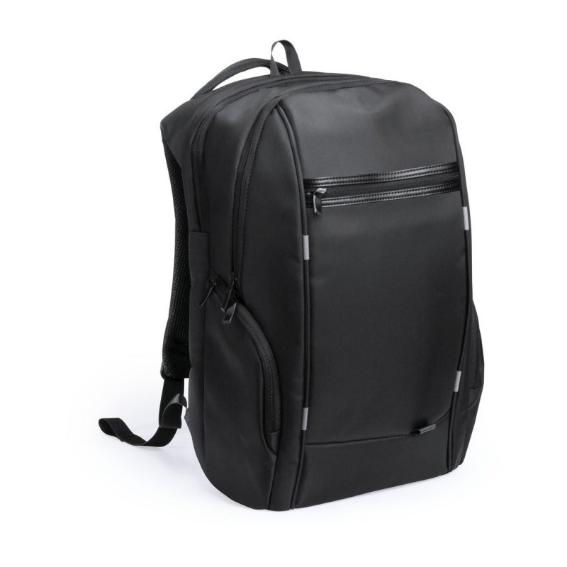 Laptop-Rucksack 15", wasserdicht - Schwarz