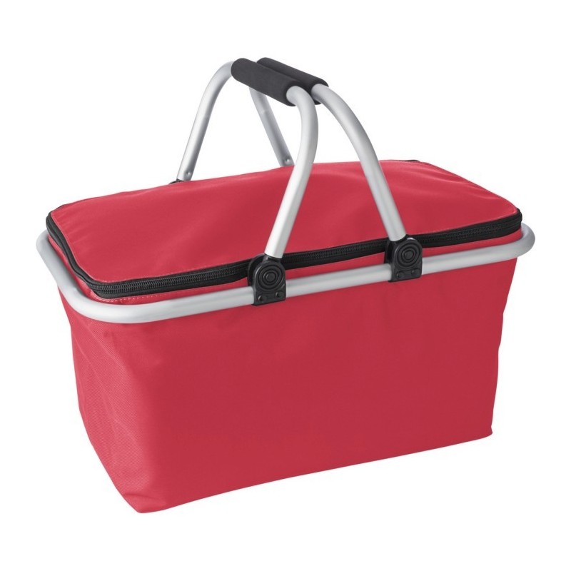 Einkaufskorb, faltbar - Rot