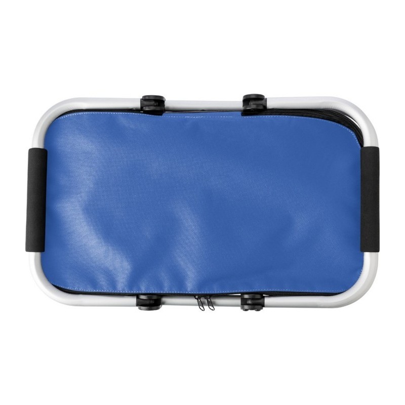 Einkaufskorb, faltbar,  Kühltasche - Blau
