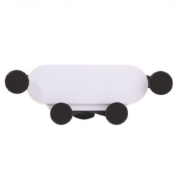 Schwerkraft-Handyhalter für Auto - Weiß