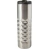Geometrischer Reisebecher 460 ml - Silber
