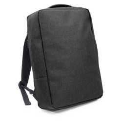RPET Rucksack, Laptoptasche 15,6" | Tahir - Schwarz