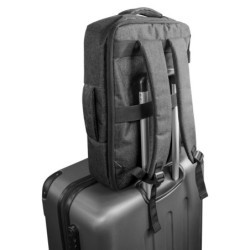 RPET Rucksack, Laptoptasche 15,6" | Tahir - Schwarz