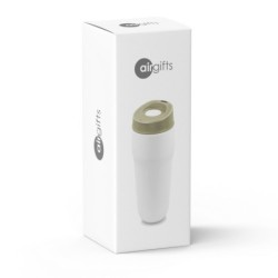 Thermobecher 400 ml Air Gifts | Niram - Hellgrün