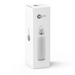 Thermoflasche 700 ml Air Gifts | Marcelo - Weiß