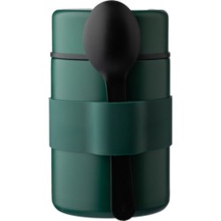 Lebensmittelbehälter 460 ml mit Löffel - Grün