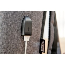 Laptop-Rucksack aus RPET 15“ - Schwarz