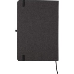 Notizbuch ca. A5 RPET - Schwarz