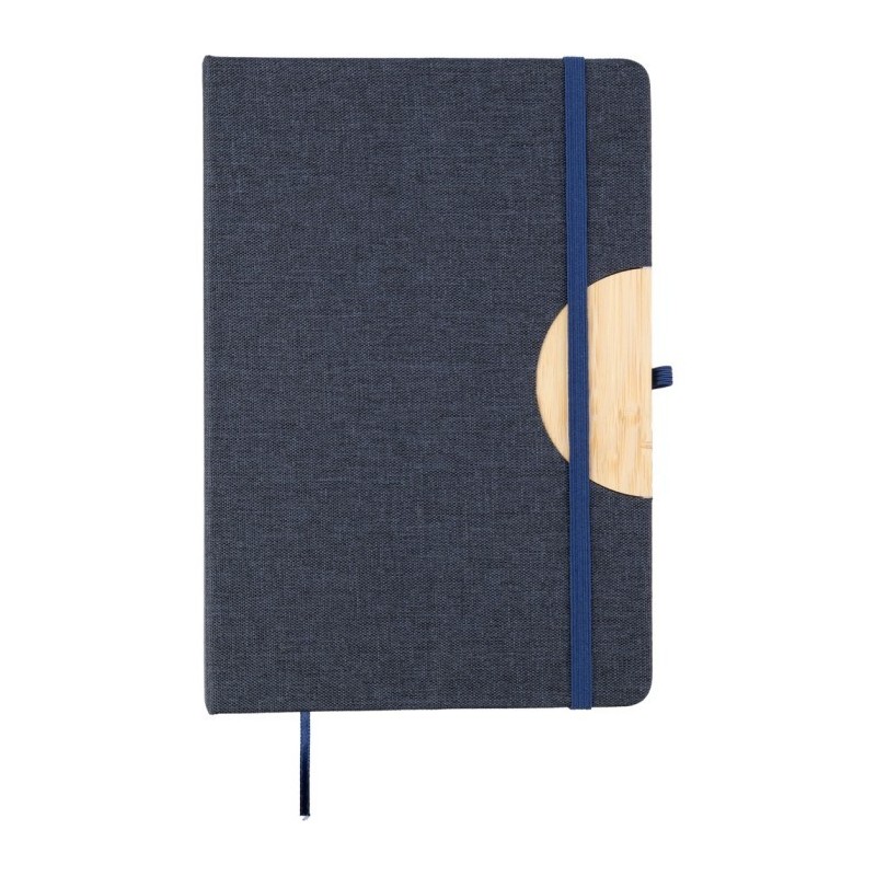 Notizbuch ca. A5 RPET - Blau