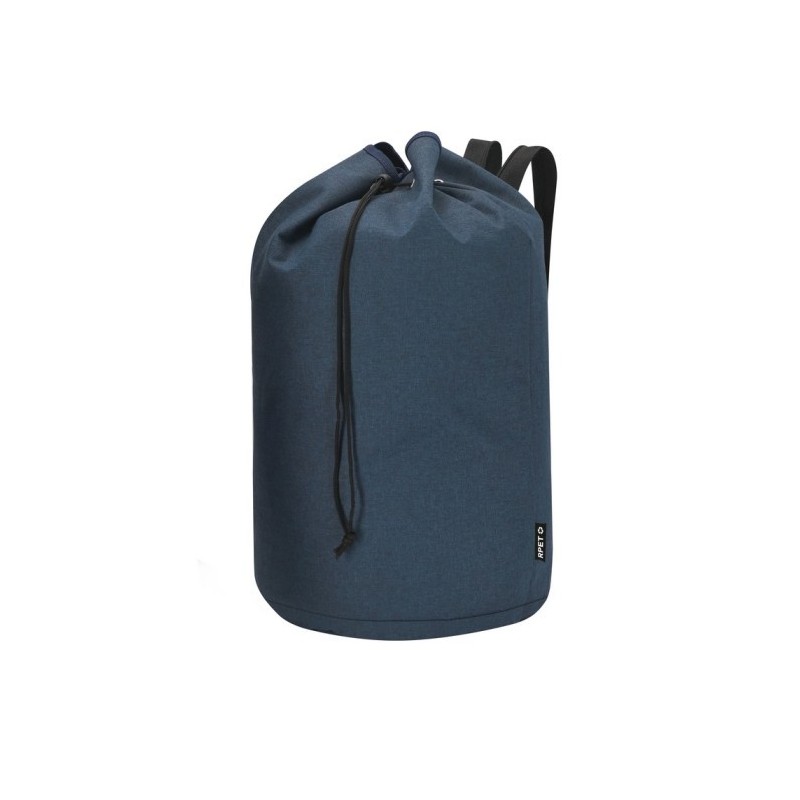 RPET-Schnurbeutel mit breiten Trägern - Dunkelblau