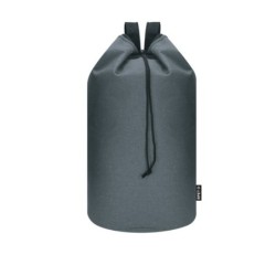 RPET-Schnurbeutel mit breiten Trägern - Grau