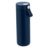 Thermoflasche 500 ml mit Thermometer - Dunkelblau