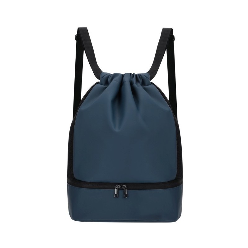 Beutel mit breiten Riemen - Dunkelblau