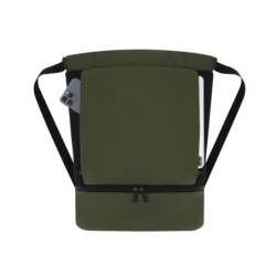 Beutel mit breiten Riemen - Grün