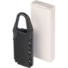Vorhängeschloss für Reisen - Schwarz