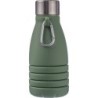 Faltbare Sportflasche 550 ml mit Karabiner - Grün