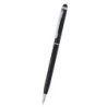 Kugelschreiber aus recyceltem Aluminium, Touch-Pen - Schwarz
