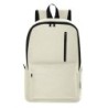 Laptop-Rucksack aus recycelter Baumwolle 15“ - Beige