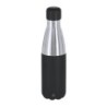 Thermoflasche aus recyceltem Edelstahl 550 ml - Schwarz