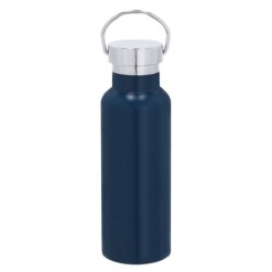 Thermoflasche aus recyceltem Edelstahl 500 ml - Dunkelblau