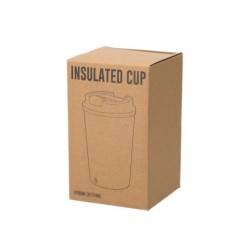 Thermobecher aus recyceltem Edelstahl 350 ml - Dunkelblau