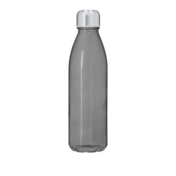 Sportflasche aus recyceltem Glas 650 ml - Schwarz