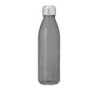 Sportflasche aus recyceltem Glas 650 ml - Schwarz