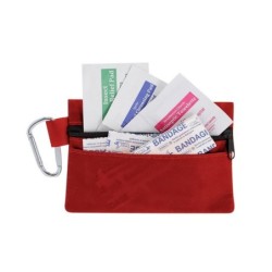 Erste-Hilfe- Set im Etui - Rot