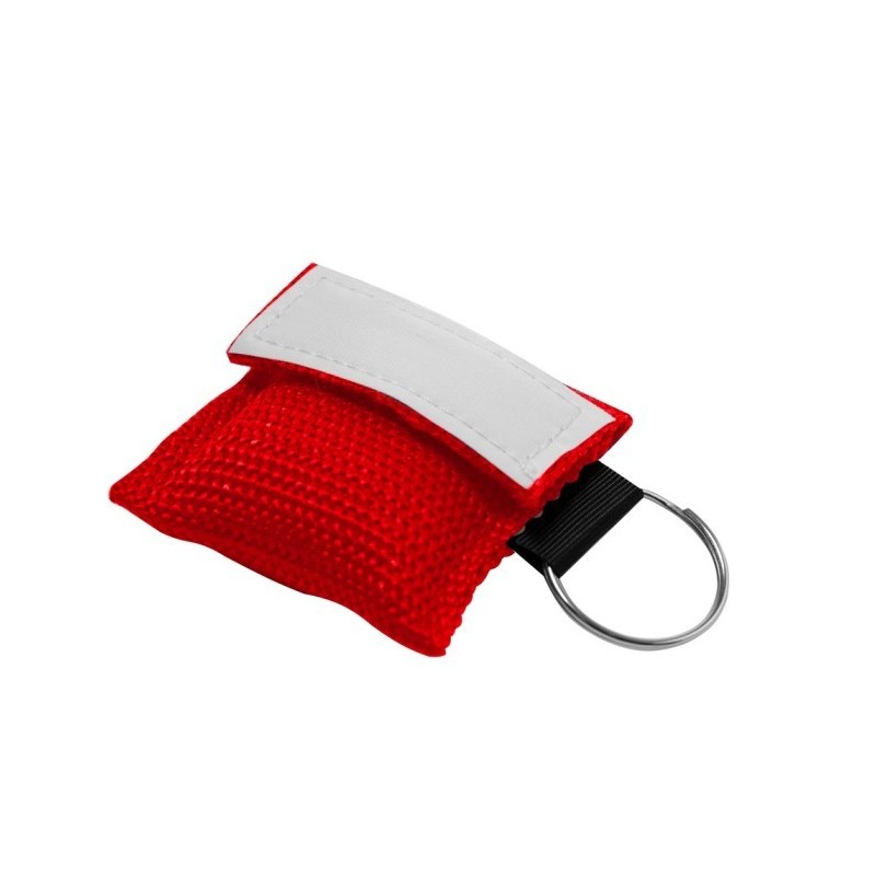 Schlüsselanhänger mit Beatmungsmaske - Rot