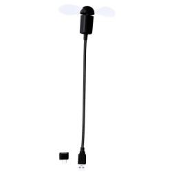 Taschenventilator, flexibel - Schwarz