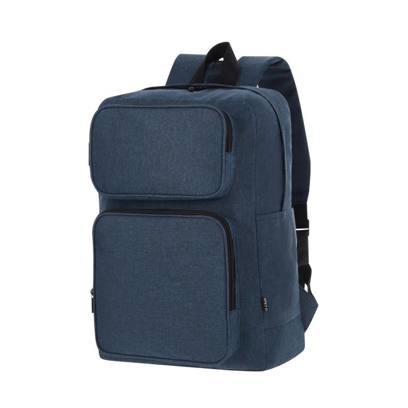 RPET Laptop-Rucksack 15“ - Dunkelblau